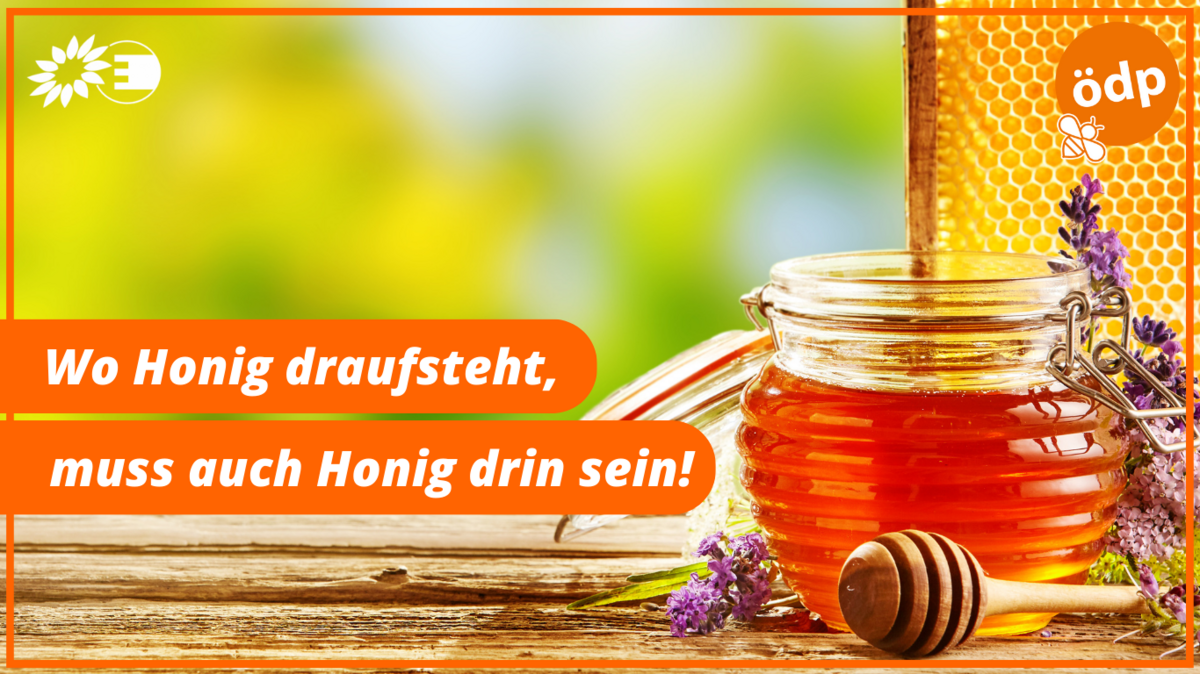 EU-Frühstücksrichtlinie: Wo Honig draufsteht, muss auch Honig drin sein!