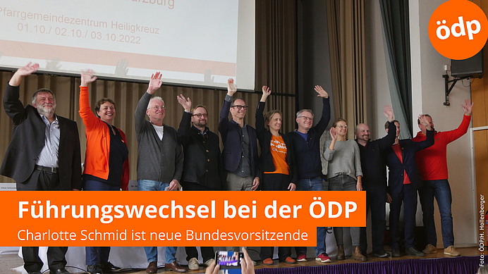 Foto des neuen Bundesvorstands der ÖDP