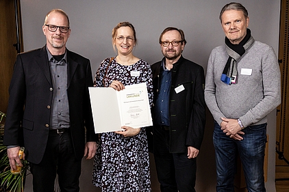 Überreichung des GWÖ-Zertifikats