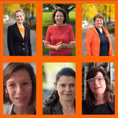 ÖDP-Veranstaltungsreihe "Frauen in der Politik" - Teilnehmerinnen einer Podiumsdiskussion