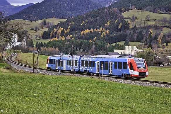 Wasserstoff-Zug der Österreichischen Bundesbahn
