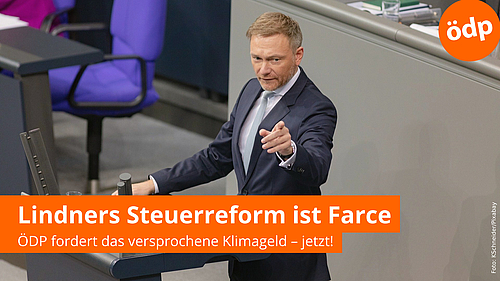 Bundesfinanzminister Christian Lindner (FDP) im Bundestag