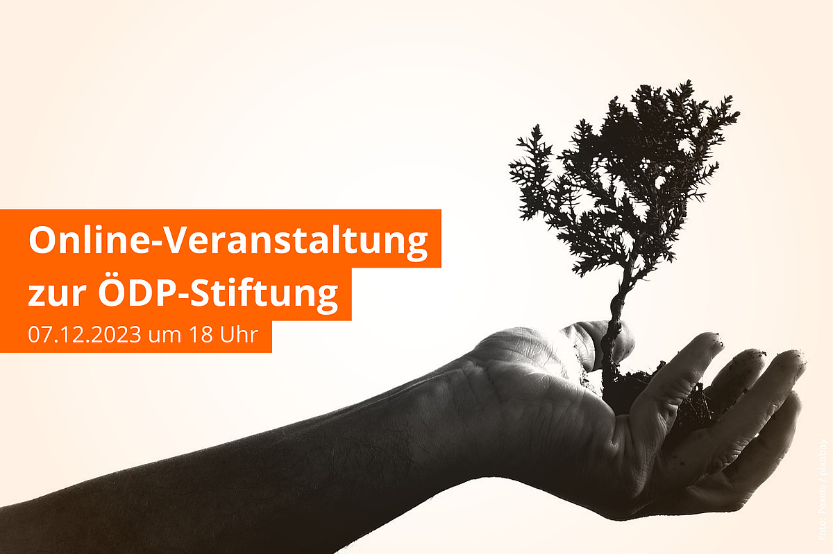 Online-Veranstaltung zur Gründung einer ÖDP-Stiftung am 07.12.2023 um 18 Uhr