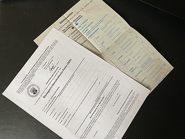 Unterstützungsunterschriftenformular und Stimmzettel Unterstützungsunterschriftenformular und Stimmzettel