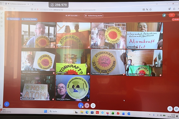 Online-Demo gegen Atomkraft