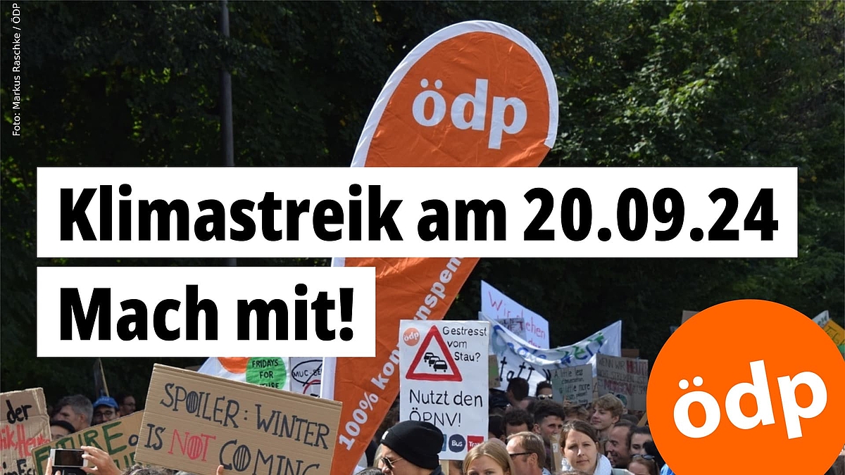 Klimastreik am 20.09.24 – mach mit! -- Foto: Markus Raschke Klimastreik am 20.09.24 – mach mit! -- Foto: Markus Raschke