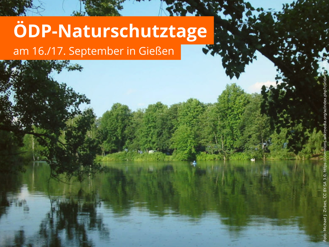 ÖDP-Naturschutztage am 16./17.09.2023 in Gießen